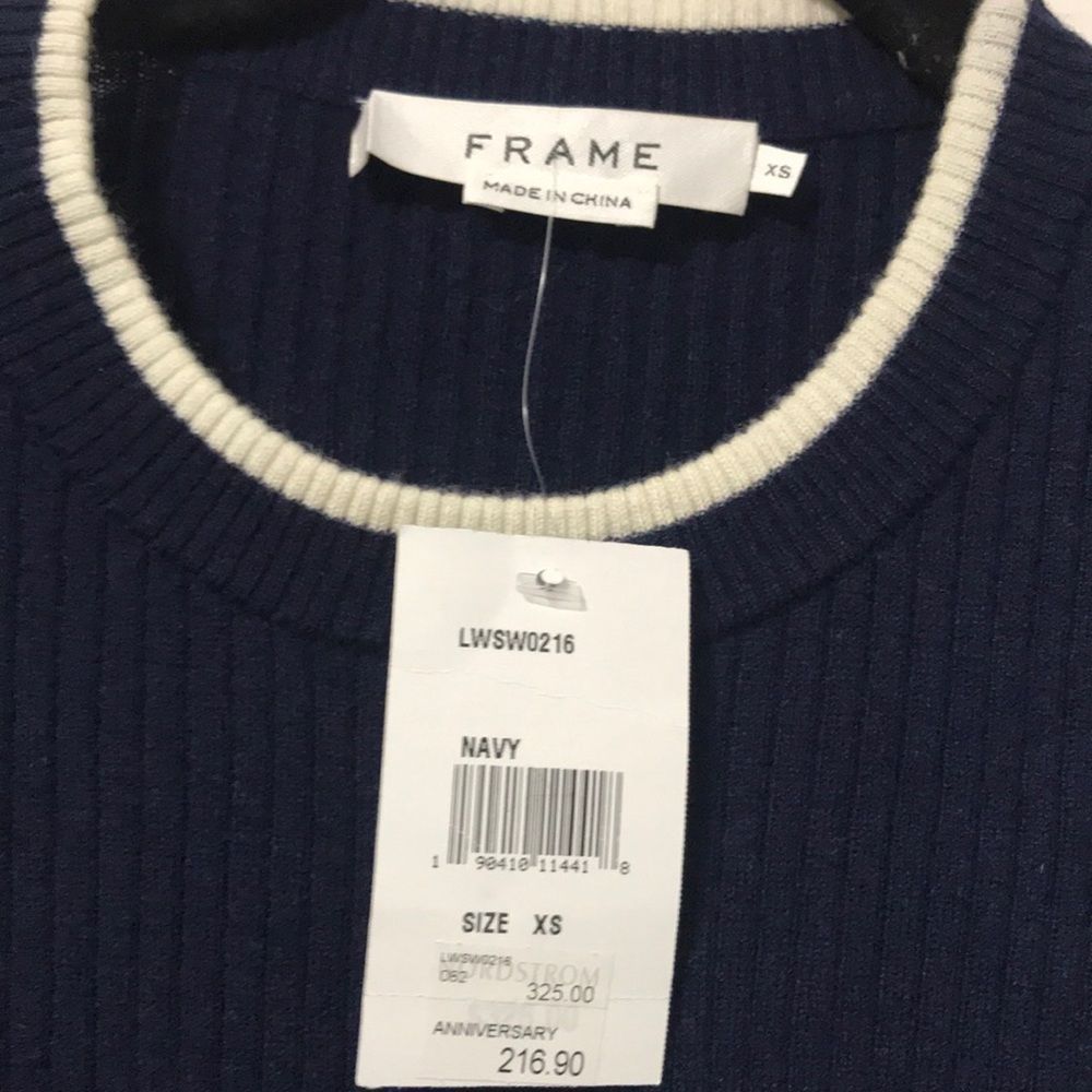 Frame Denim Double Ruffle Cuff Sweater - Picture 3 of 4